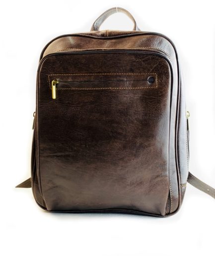 Mochila para portatil o tablet de piel Remy