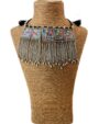 Collar de gargantilla de estilo bohemio étnico tallada multi