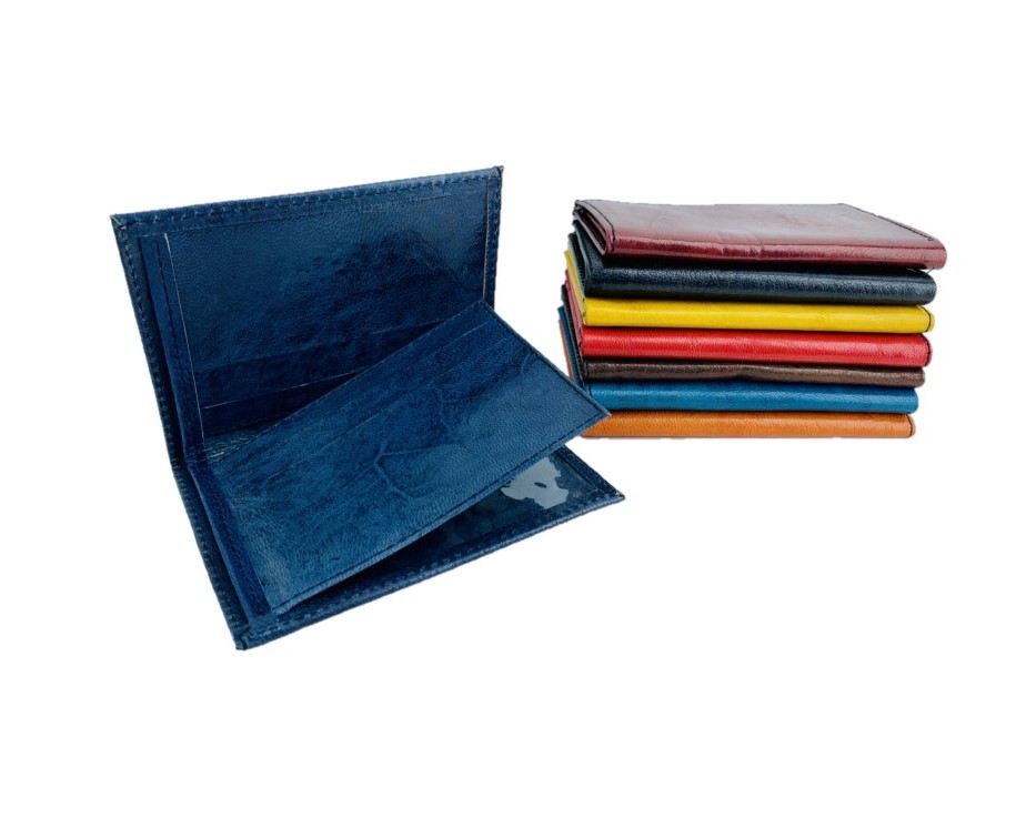 Billetera Cartera con múltiples Ranuras para Tarjetas azul Felix