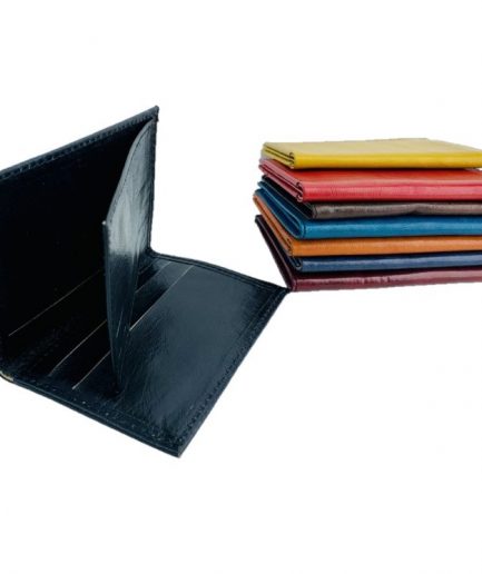 Billetera Cartera con múltiples Ranuras para Tarjetas negra