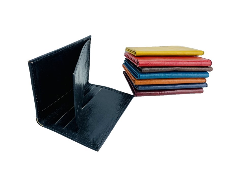 Billetera Cartera con múltiples Ranuras para Tarjetas negra