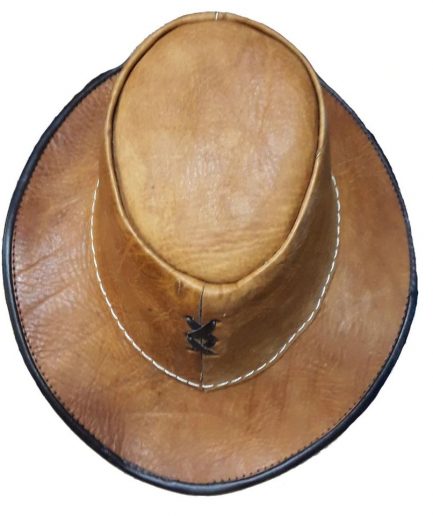 Sombrero vaquero de cuero camel Austin
