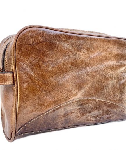 Neceser de Piel auténtica para viaje Tommy