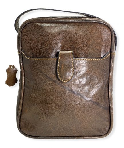 Bandolera de piel para hombre Theo