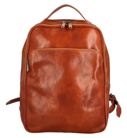 Mochila de piel camel Peyton 2