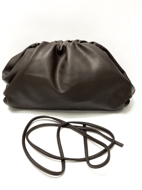 Bolso de mano en cuero color marrón Consuelo