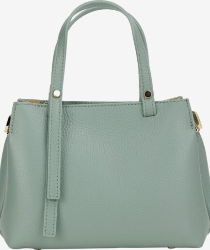 Bolso de piel verde agua 2 en 1 atemporal Virginia