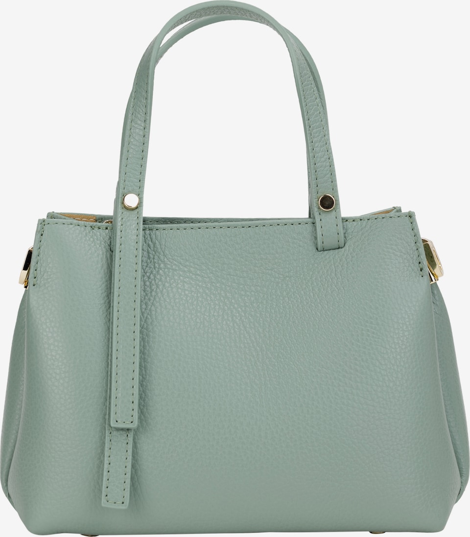 Bolso de piel verde agua 2 en 1 atemporal Virginia