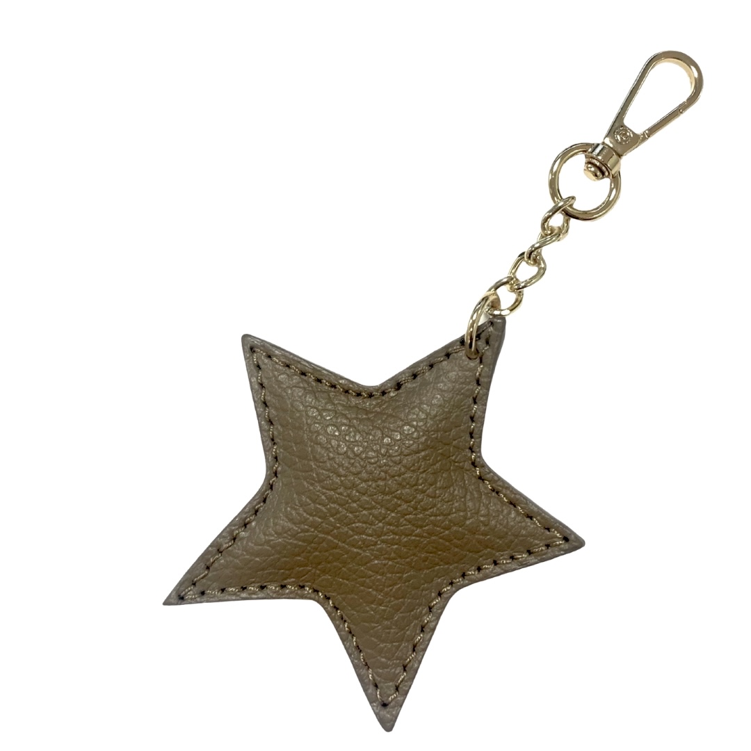 17803 - Taupe Scuro 17803 | Star Charm Keyring