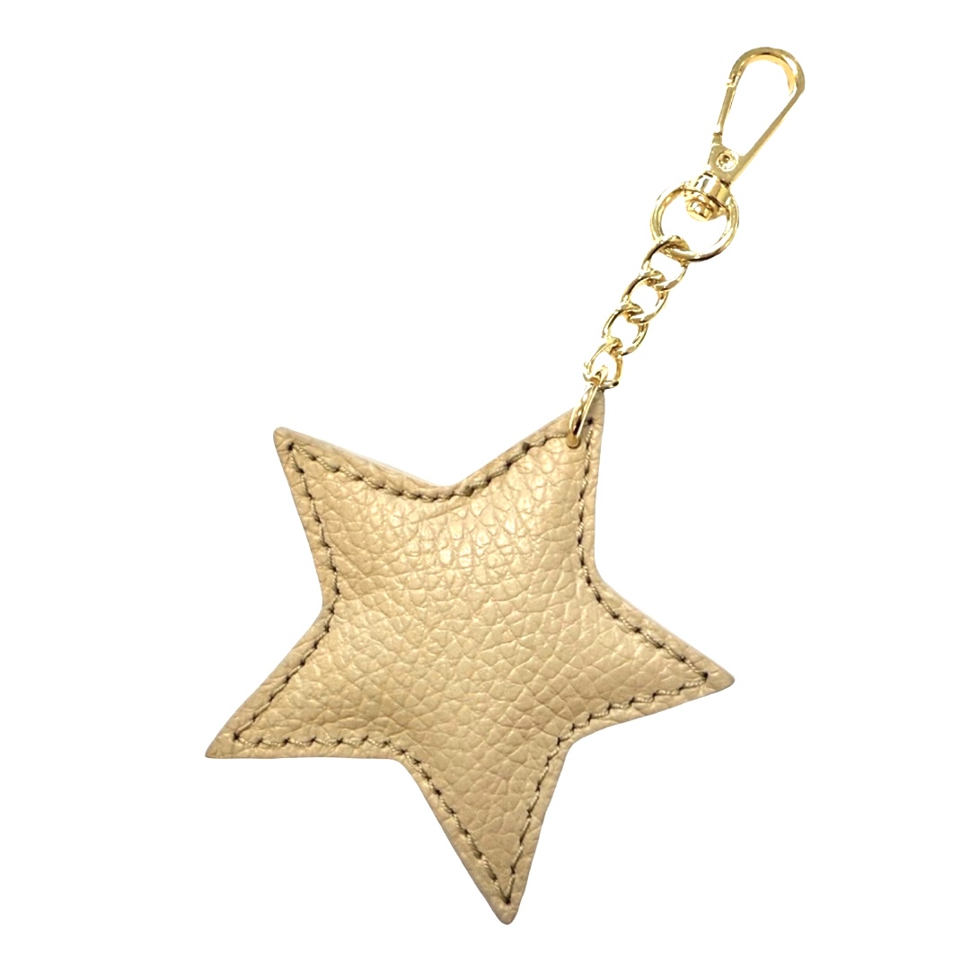 17803 - Taupe 17803 | Star Charm Keyring