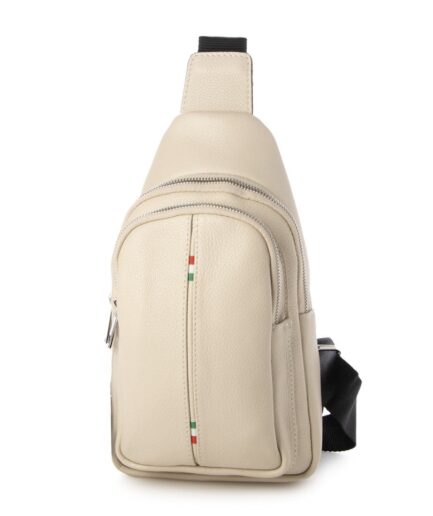 Mochila pechera cruzada beige Tony