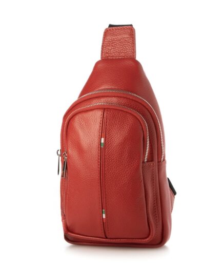 Mochila pechera cruzada rojo Tony