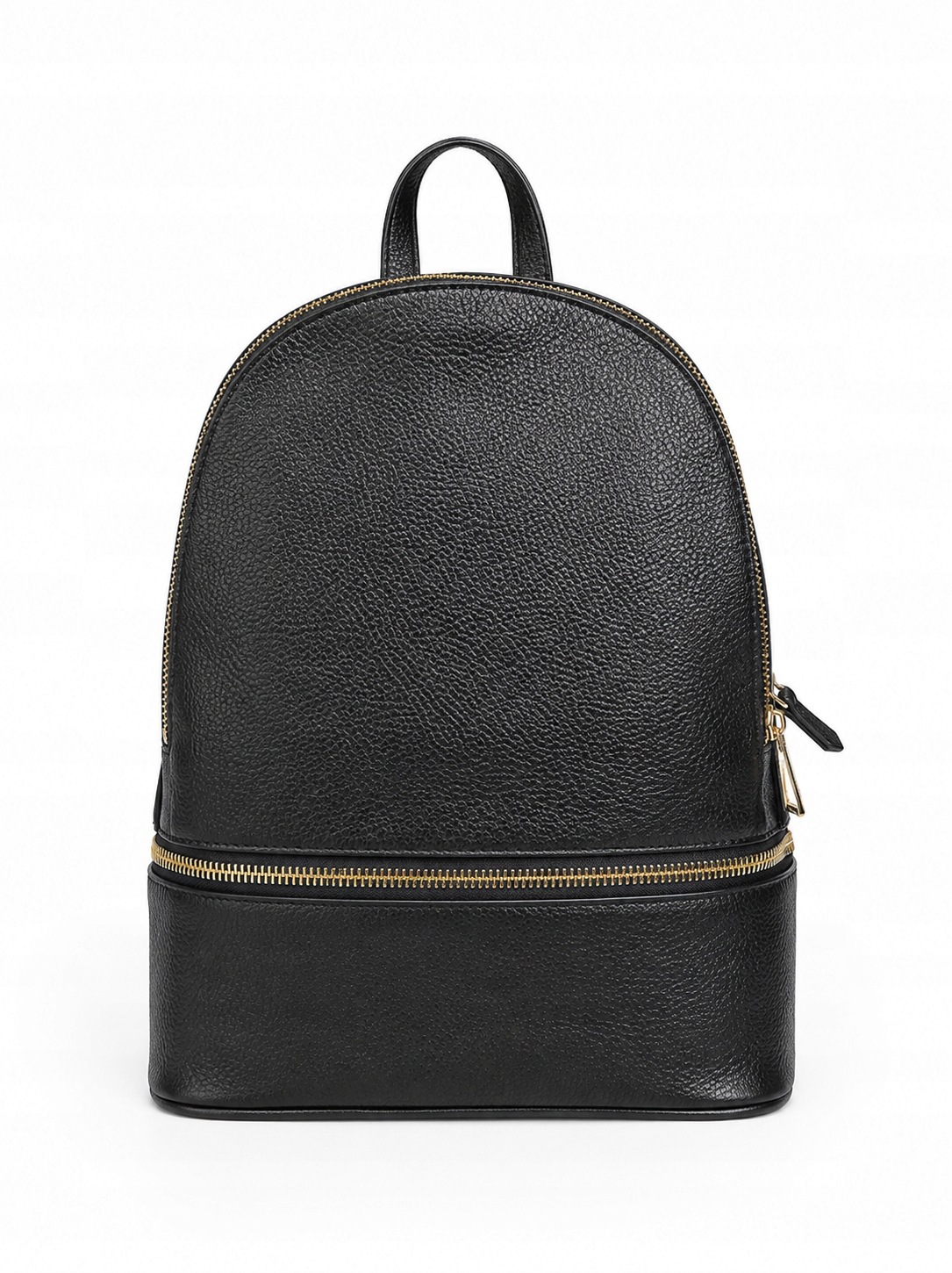 Mochila de Piel Italiana negra para Mujer Billie